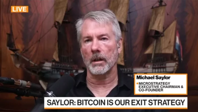 Michael Saylor ลั่น!!! ยังไม่สนใจขาย Bitcoin ในเร็ว ๆ นี้ และ 'Bitcoin คือกลยุทธ์การถอนตัว (Exit Strategy)'