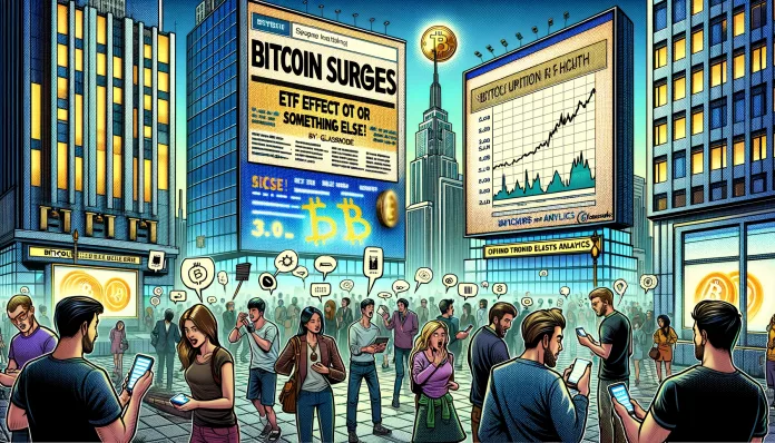 Bitcoin พุ่งทะยานเพราะกองทุน ETF? Glassnode เผยข้อมูลเชิงลึก