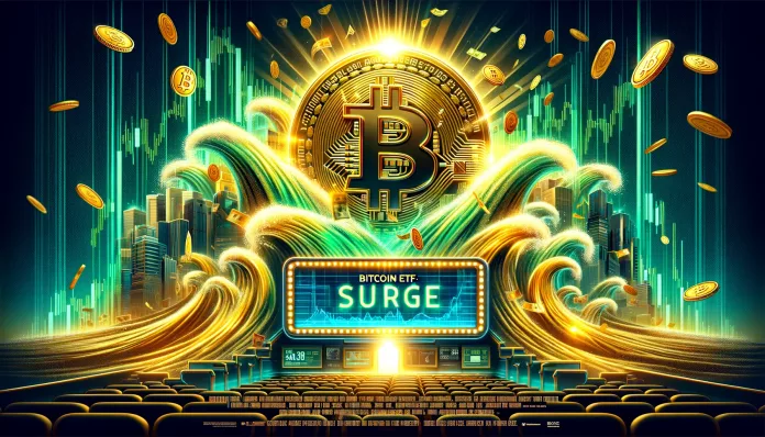 Bitcoin ETF เงินไหลเข้า 488 ล้านดอลลาร์ แม้การค้นหาบน Google ลดลงจากปี 2021 ก็ตาม