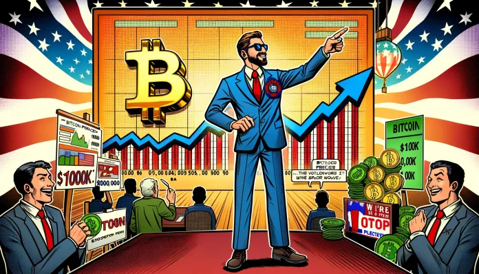Standard Chartered คาด Bitcoin พุ่ง ถึง $100K ก่อนเลือกตั้ง และ $150K หากทรัมป์ชนะ
